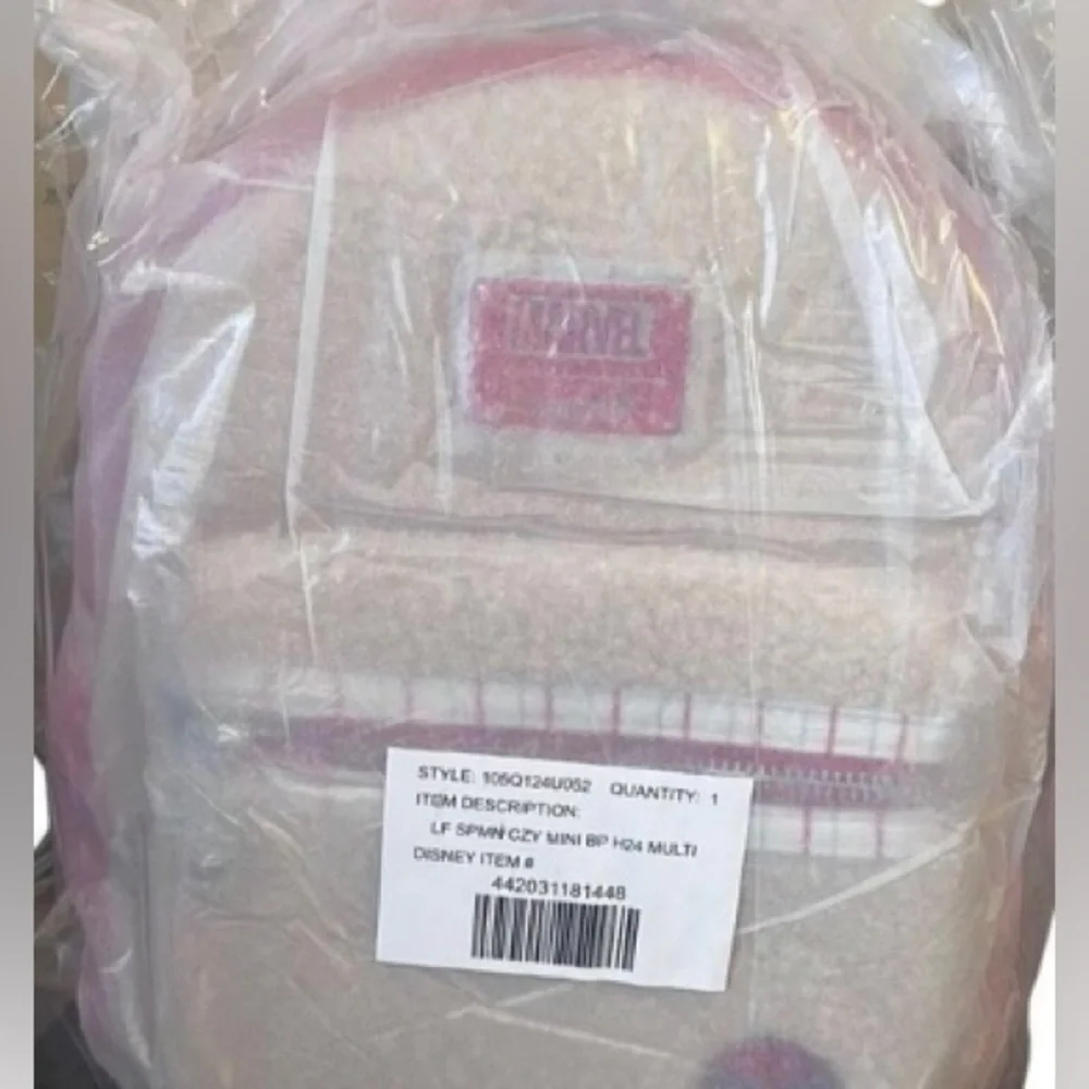 Spider-Man Faux Fur Loungefly Mini Backpack